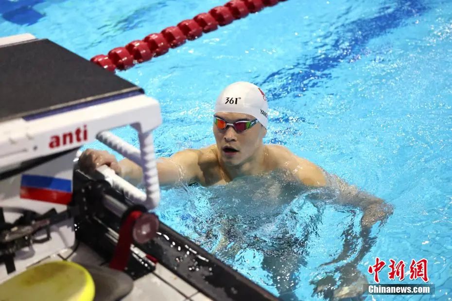 1680天后孙杨复出首秀在合肥全国夏季游泳锦标赛