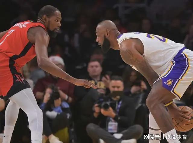41岁詹姆斯单挑火箭巅峰杜兰特 系列赛成GOAT终局