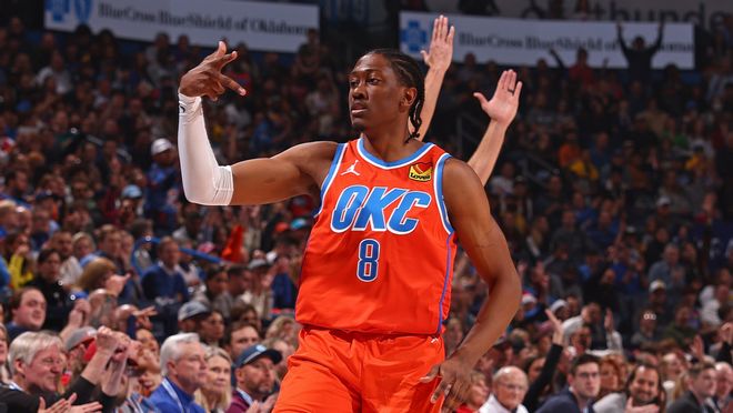 NBA季后赛G2雷霆力克太阳迎2-0领先 杰伦伤退成最